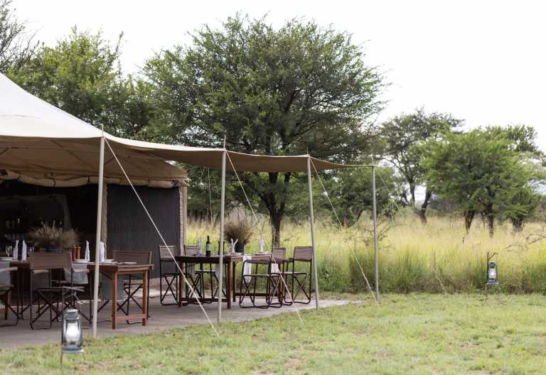 Speisezelt des, Serengeti Wilderness Camp © Foto: Serengeti Wilderness Camps