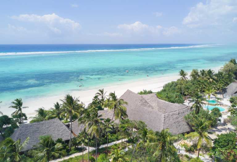 Zanzibar Pearl Boutique Hotel & Villas, Luftaufnahme der Anlage © Foto: Zanzibar Pearl Boutique Hotel & Villas