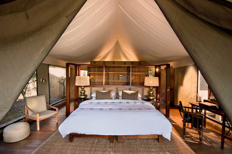 Zeltsuite, Nxabega Okavango Tented Camp © Foto: Dookphoto | &Beyond