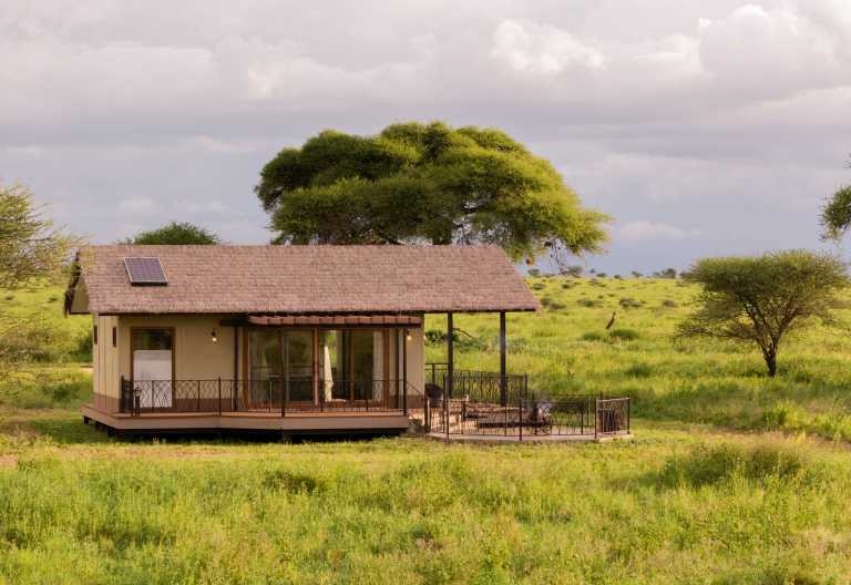 Zeltsuite des Serengeti Sametu Camp © Foto: Karibu Camps & Lodges