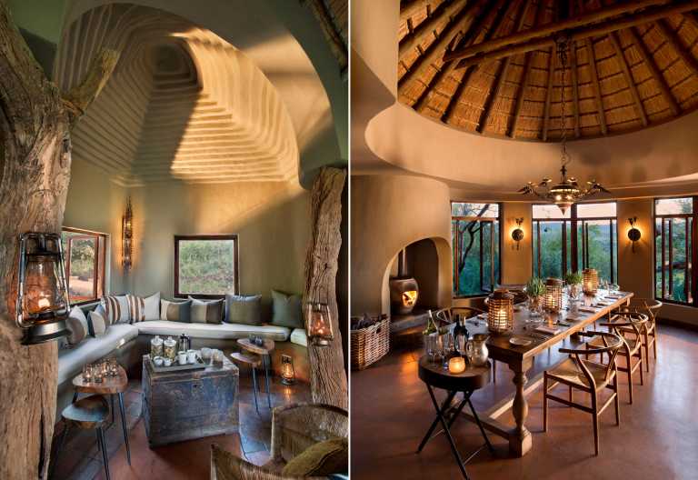 Madikwe Dithaba Lodge; Lounge und Speiseraum © Foto: Madikwe Dithaba Lodge
