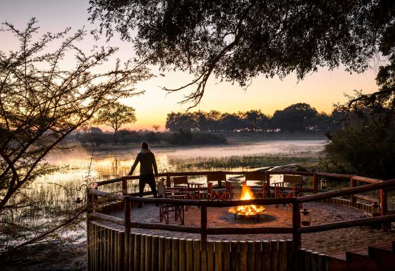 Morgenstimmung im Okavango-Delta, Chiefs Camp © Foto: Sanctuary Retreats