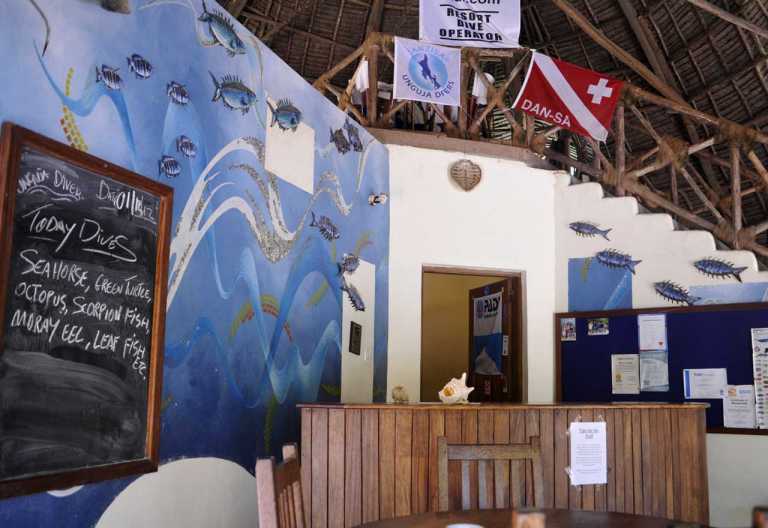 Unguja Lodge, Tauchzentrum © Foto: Svenja Penzel | Outback Africa