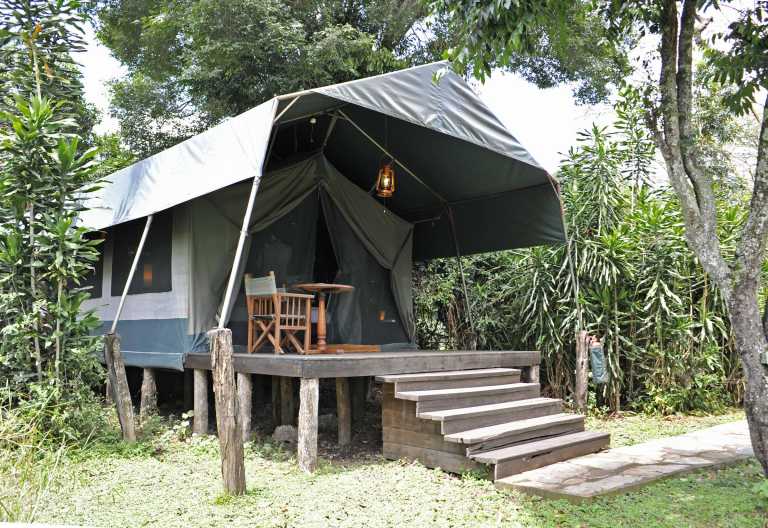 Classic Tent, Kichwa Tembo Camp © Foto: Svenja Penzel