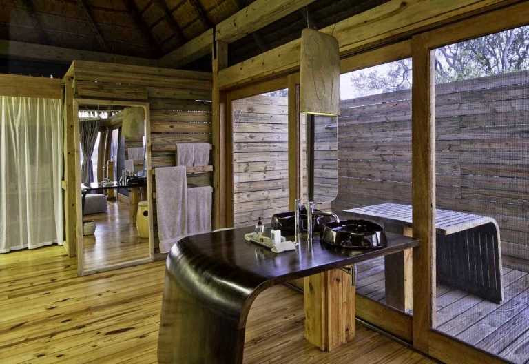 Vumbura Camp, Badezimmer © Foto: Dana Allen | Wilderness Safaris