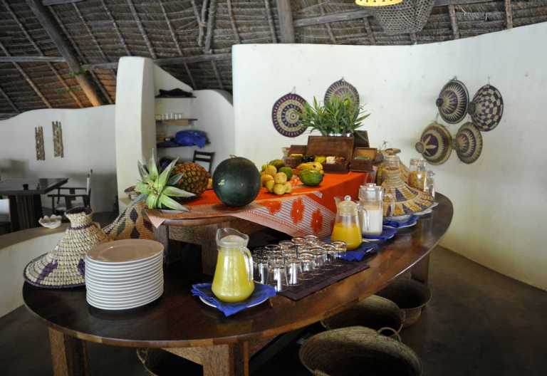 Unguja Lodge, Frühstücksbüffet © Foto: Svenja Penzel | Outback Africa