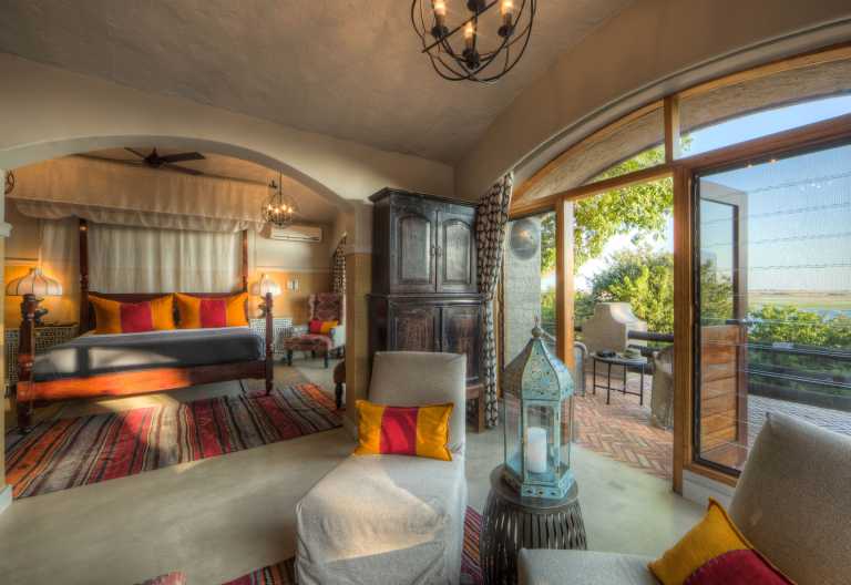 Suite der Chobe Game Lodge © Foto: James Gifford for Desert& Delta