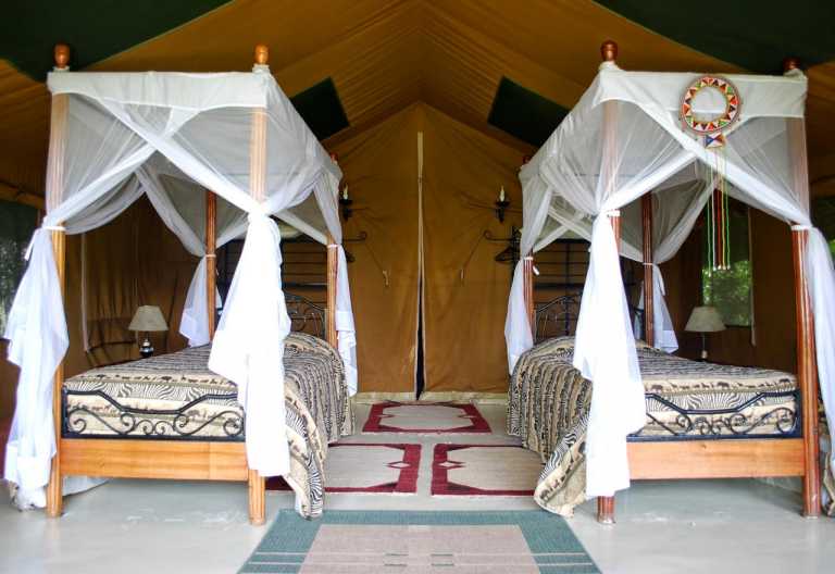 Flamingo Hill Camp, Zweitbettzelt