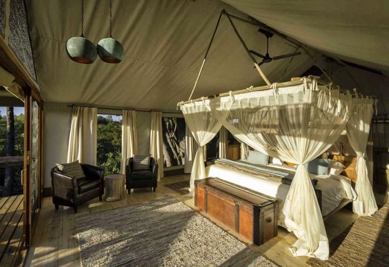 Litte Tubu Camp, Zeltausstattung © Foto: Dana Allen | Wilderness Safaris