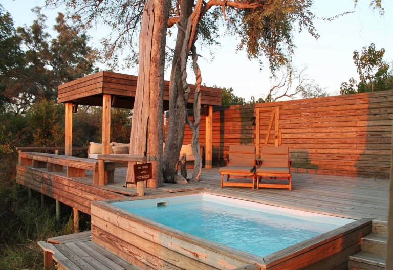 Vumbura Camp, Pool © Foto: Ulrike Pârvu | Outback Africa