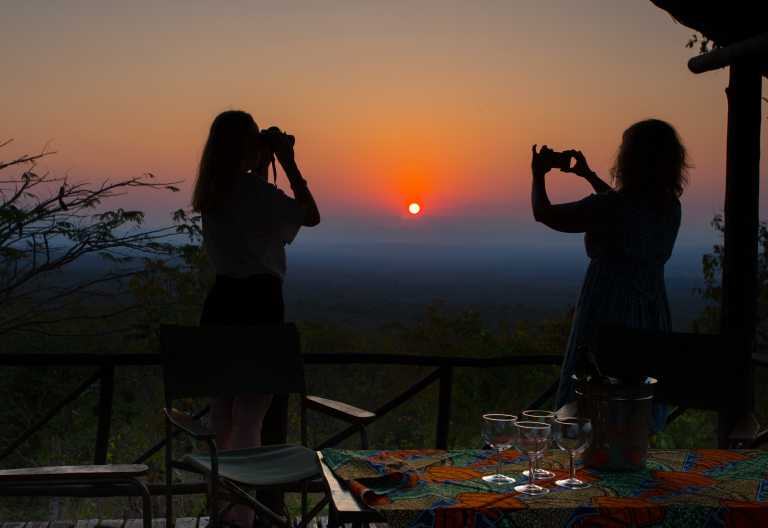 Vuma Hills Tented Camp, Sonnenuntergang © Foto: Simon Congdon for Foxes Safari Camps