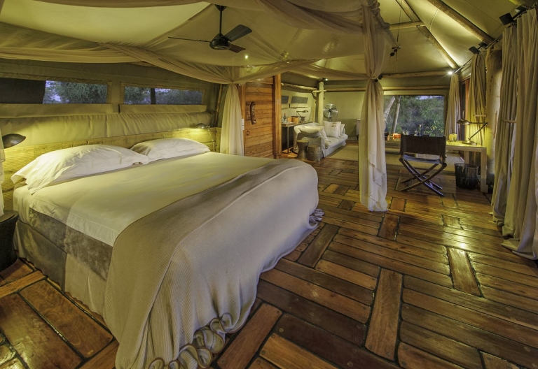Mombo Camp, Zelt © Foto: Dana Allen | Wilderness Safaris