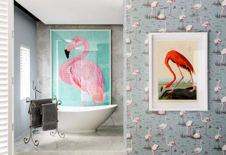 MannaBay Lodge,  Flamingo Room, Badezimmer