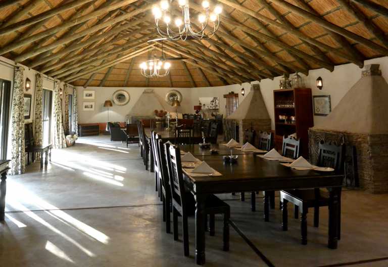 Camelthorn Lodge, Speiseraum © Foto: Ulrike Pârvu | Outback Africa