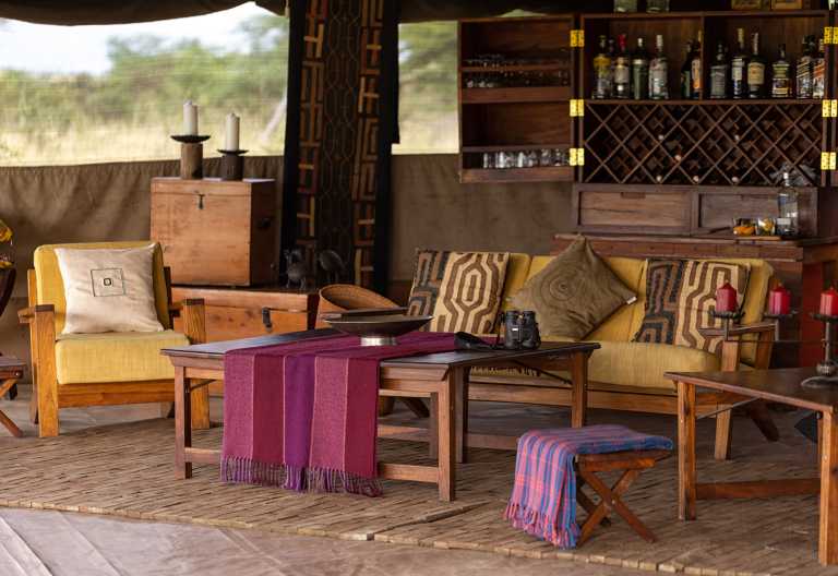Loungezelt, Serengeti Wilderness Camp © Foto: Serengeti Wilderness Camps