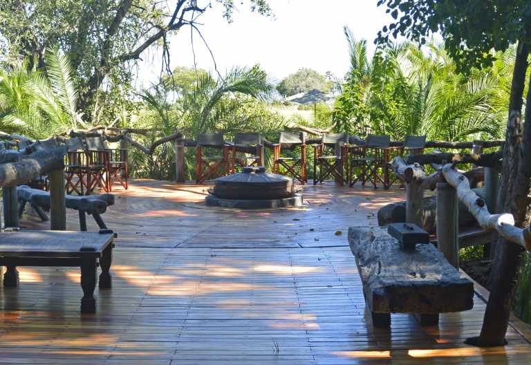 Lagerfeuerplatz, Jao Camp, Okavango-Delta © Foto: Ulrike Pârvu | Outback Africa