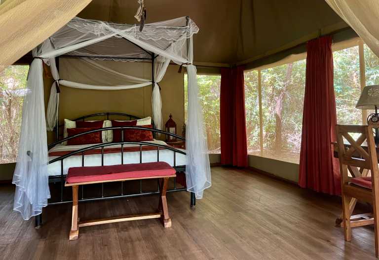 Leopard-Zelt, Ikweta Safari Camp, Meru Nationalpark © Foto: Ikweta Safari Camp