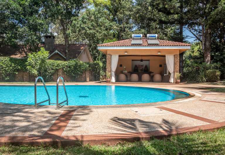 Poolhaus, House of Waine, Nairobi © Foto: Jerry Riley