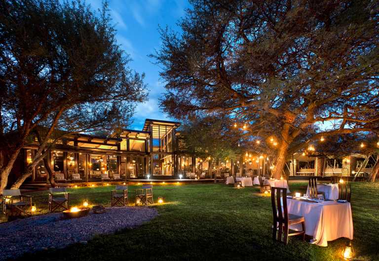 Marataba Safari Lodge, Abendessen in romantischer Atmosphäre © Foto: DOOKPHOTO