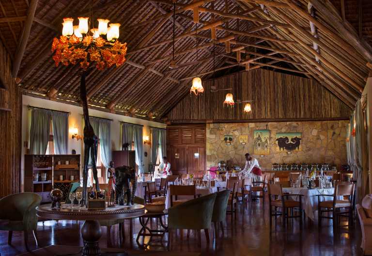 Acacia Restaurant der Neptune Ngorongoro Luxury Lodge © Foto: Neptune Hotels