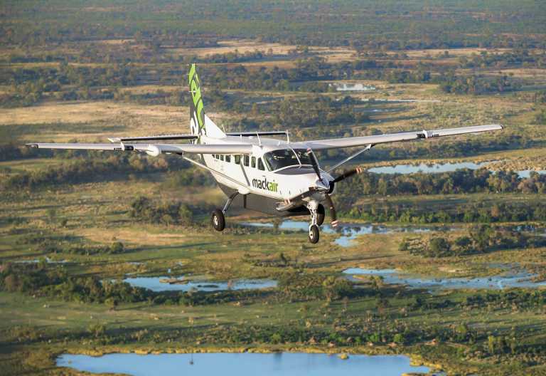 Buschfugzeug in Botswana © Foto: Mack Air