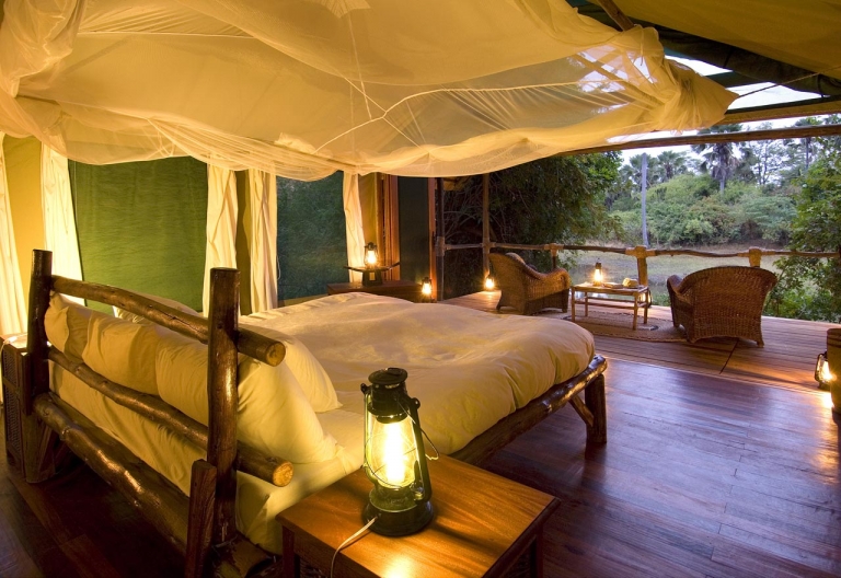 Mvuu Wilderness Lodge © Foto: Dana Allen