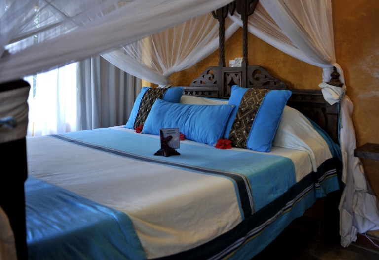 Inneneinrichtung im Cottage, Waterlovers Beach Resort © Foto: Svenja Penzel