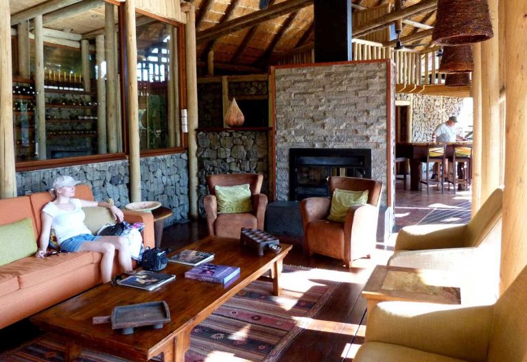 Rhino Post Safari Lodge, Lounge © Foto: Jens Döring | Outback Africa