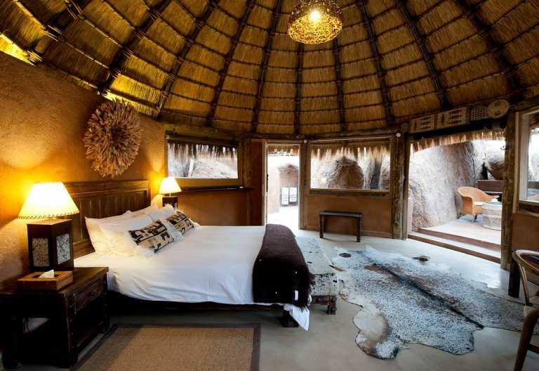 Mowani Mountain Camp, Zimmer