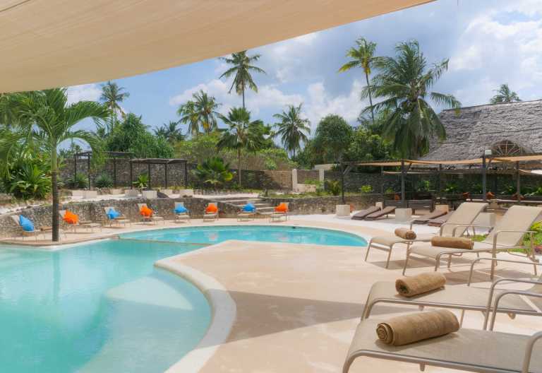 Zanzibar Pearl Boutique Hotel & Villas, Poolbereich © Foto: Zanzibar Pearl Boutique Hotel & Villas