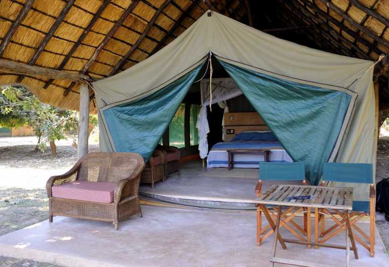 Flatdogs Camp, Safarizelt © Foto: Marco Penzel | Outback Africa