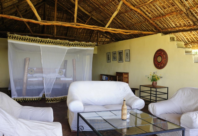 Die Honeymoonsuite der Nkwichi Lodge © Foto: Marco Penzel | Outback Africa
