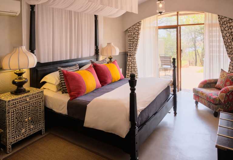 Familienzimmer in der Chobe Game Lodge © Foto: Desert&Delta
