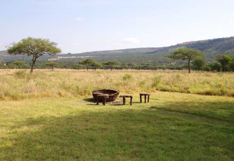 Asanja Camp, Feuerstelle © Foto: Judith Nasse | Outback Africa