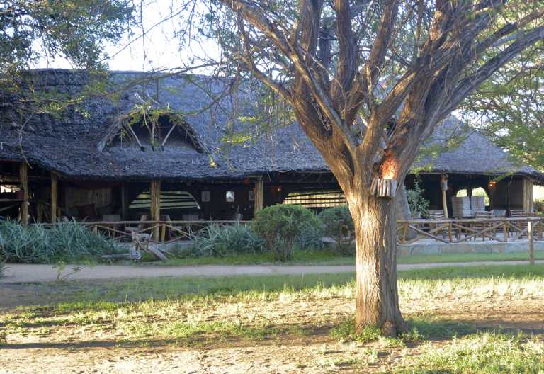 Satao Camp, Hauptgebäude © Foto: Susanne Schlesinger | Outback Africa