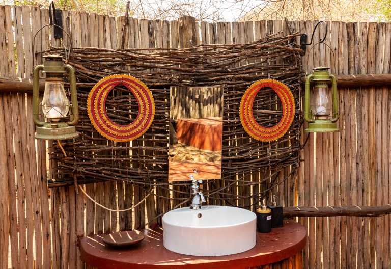 Isoitok Camp, Toilette © Foto: Marco Penzel | Outback Africa