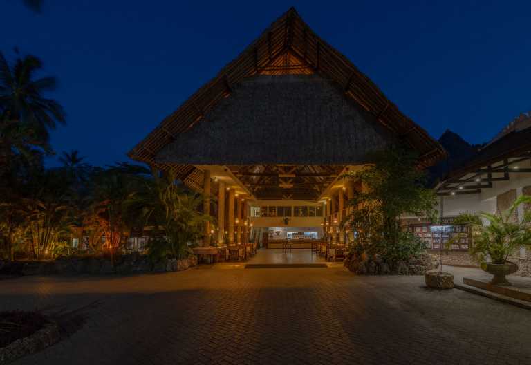Eingangsbereich der Severin Sea Lodge, Kenia © Foto: Brian Siambi for Severin Safaris