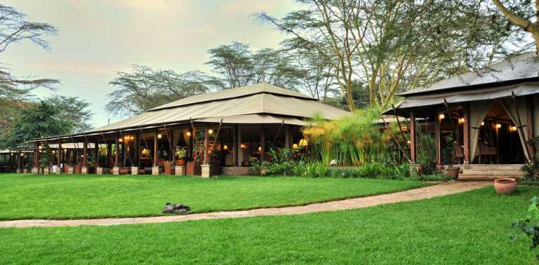 Lake Elementaita Serena Camp, Außenansicht
