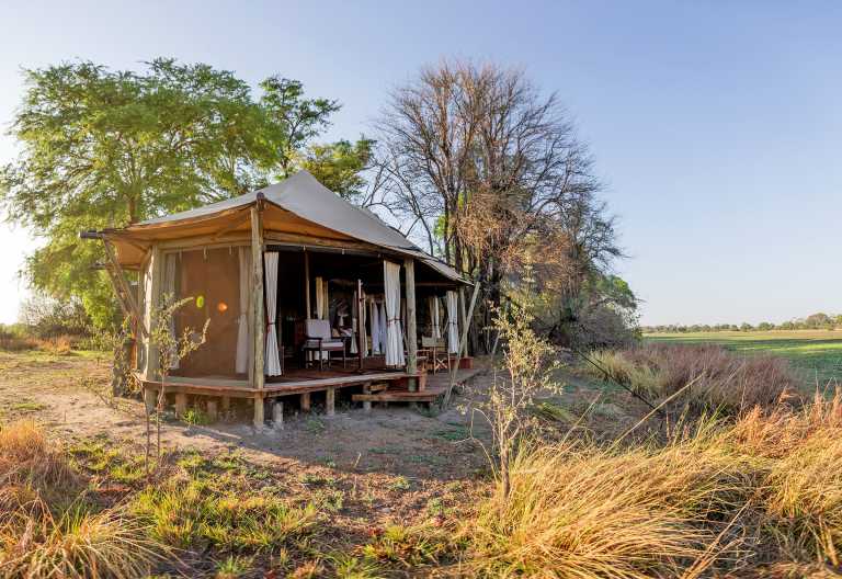 Musekese Camp, Safarichalet © Foto: Jeffery & McKeith Safaris 