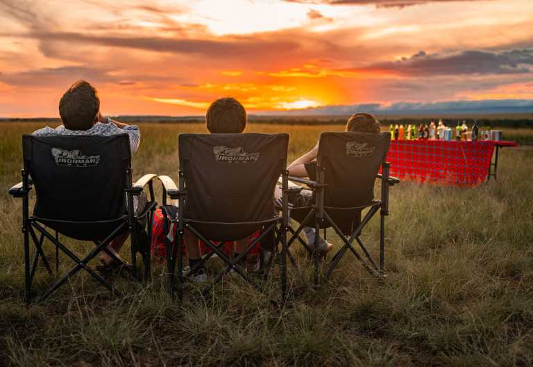 Sundowner in der Massai Mara, Soroi Mara Bush Camp © Foto: Soroi Collection