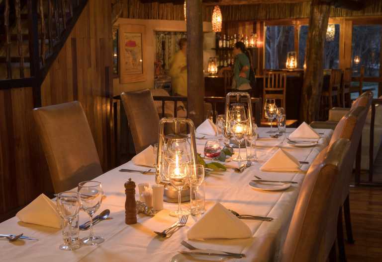 Dinnerraum in Leroo La Tau © Foto: Desert&Delta