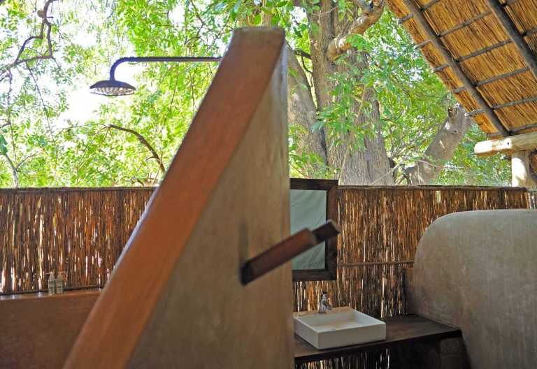 Flatdogs Camp, Safarizelt, Badezimmer © Foto: Marco Penzel | Outback Africa