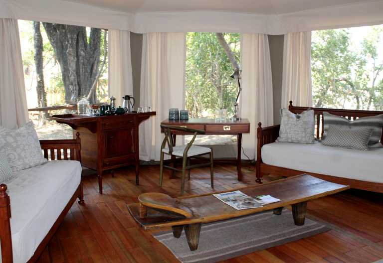 Kanga Bush Camp, Sitzecke
