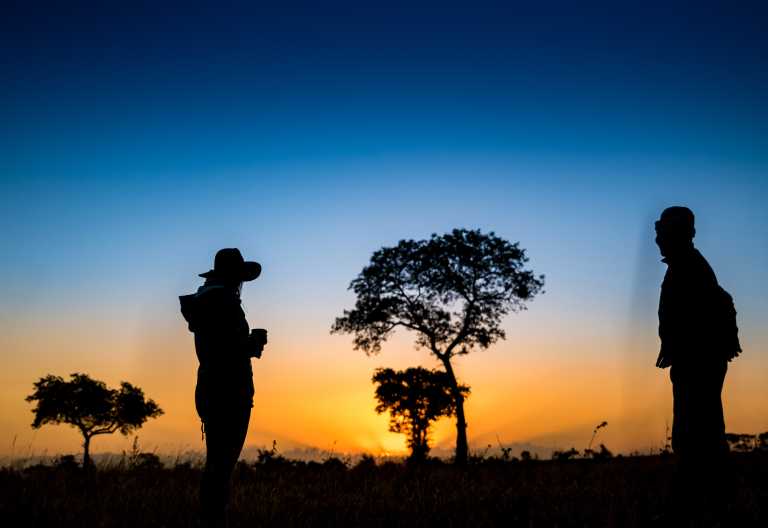 Sonnenuntergang im Sabie Sand Wildreservat, Umkumbe Safari Lodge © Foto: Umkumbe Safari Lodge