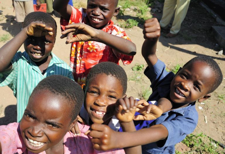 Kinder in der Nanthomba School © Foto: Marco Penzel | Outback Africa