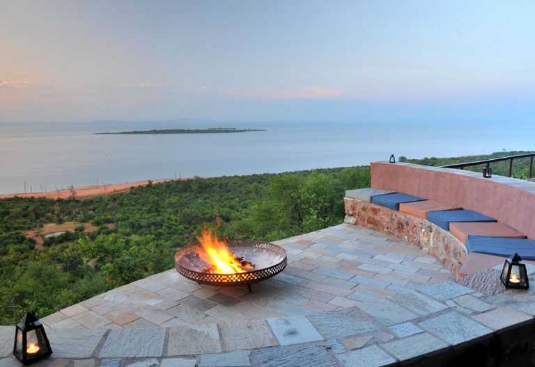 Bumi HIlls Lodge, Feuerstelle