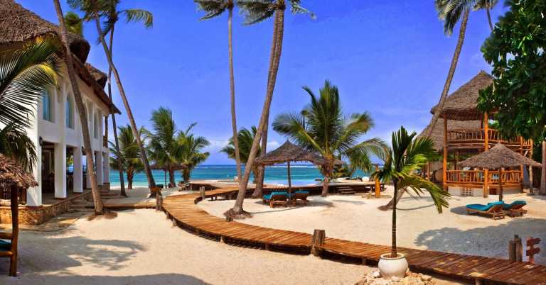 Waterlovers Beach Resort, Hotelanlage