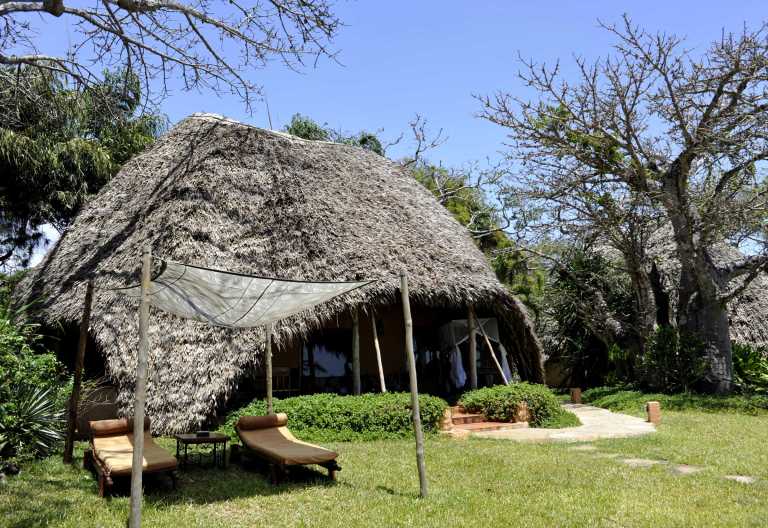 Beachfront Cottage mit Vorgarten, Nomad Beach Resort © Foto: Svenja Penzel | Outback Africa Erlebnisreisen