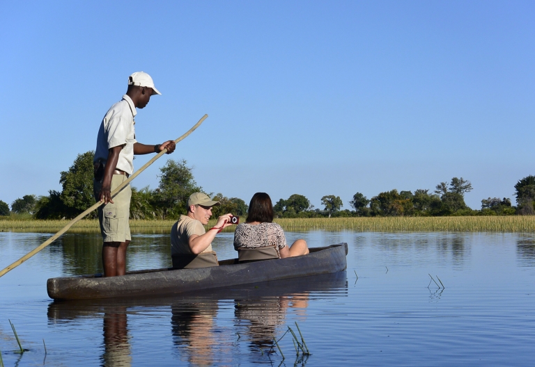 Mokorofahrt, Pelo Camp, Okavango-Delta © Foto: Ulrike Pârvu | Outback Africa