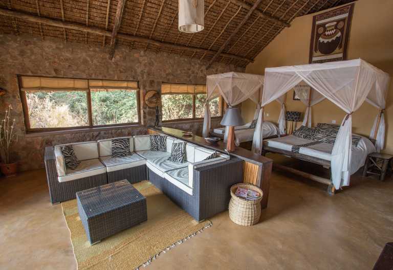 Ruaha River Lodge, Chalet © Foto: Niels van Gijn | Foxes Safari Camps